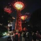 8 Minuten Lichter-Show aus Singapur